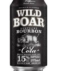 Wild Boar Bourbon & Cola 12% 375ml-24
