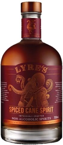 Lyre's Spiced Cane Spirit 700ml