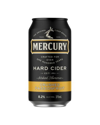 Mercury Hard Passionfruit Can 375ml-24