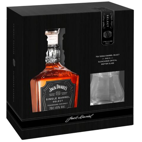 Jack Daniel Single Barrel & Glass 700ml