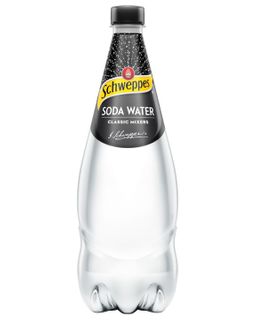 Schweppes Soda Water 1.1L x12