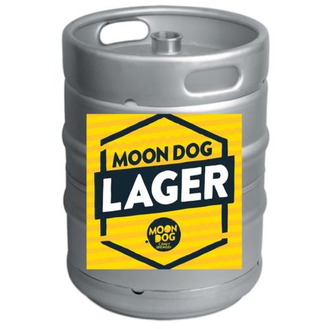 Moon Dog Lager Keg 50L