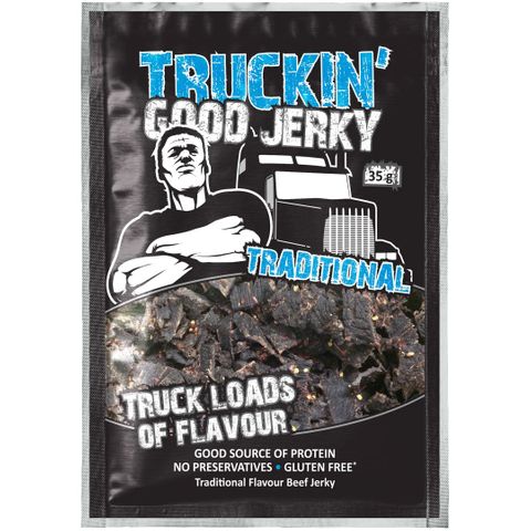 Truckin Traditional Jerky 35g