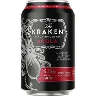 Kraken Spiced Rum & Cola 5.5% 330ml x24