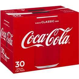 Coke Cans 375ml x 30pack