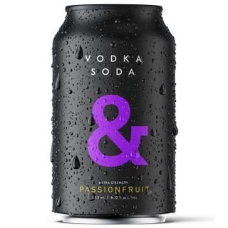 Ampersand Vodka Soda Black Passionfruit 355ml x16