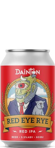 Dainton Retro Redeye IPA Can 355ml-24