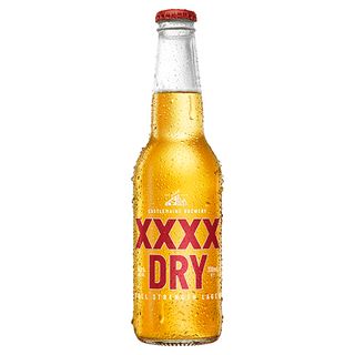 XXXX Dry Lager Stub 330ml-24