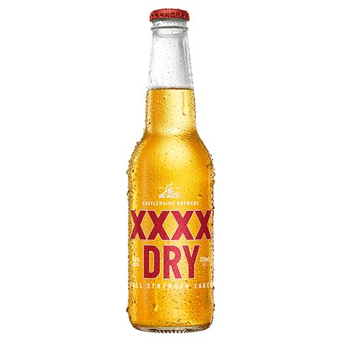 XXXX Dry Lager Stub 330ml-24