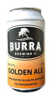 Burra Brewing Golden Ale Cans 375ml x 24