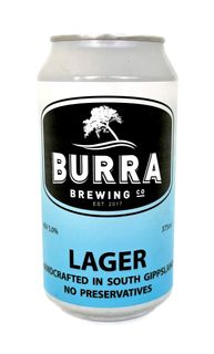 Burra Brewing Lager Cans 375ml x 24