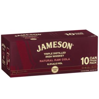 Jameson & Raw Cola 6.3% 375ml Can 10PKx3