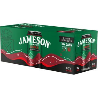 Jameson & Raw Cola 6.3% 375ml Can 10PKx3