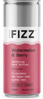 Hard Fizz WMelon Berry Seltzer 330ml x16