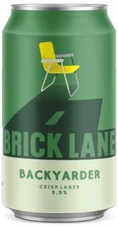 Brick Lane Backyarder Lager 2x8x355ml-16