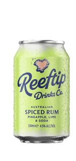Reeftip Rum Pineapple Lime Can 330ml x24