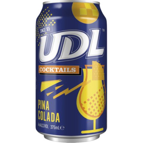 UDL Cocktails Pina Colada Can 375ml x24