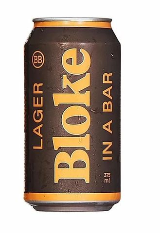 Bloke In A Bar Lager Can 375ml x24