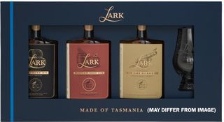 Lark Whisky 3x100ml Glencairn Gift Pack