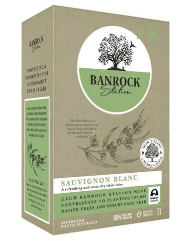 Banrock Station Sauv Blanc Cask 2lt