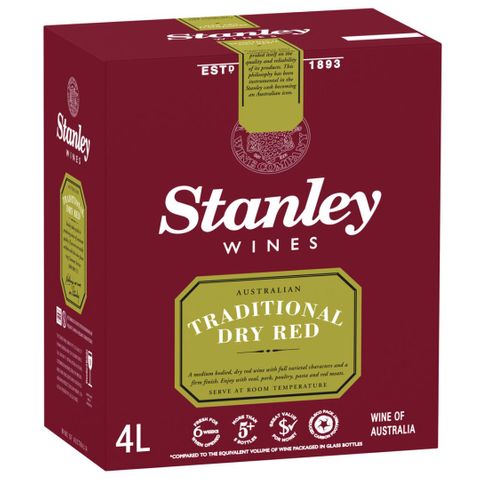 Stanley Claret Traditional Dry Red 4l
