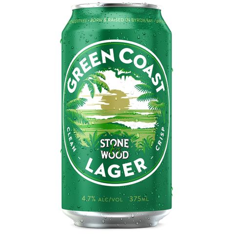 Stone & Wood Green Coast Can 4.7% 375ml x16