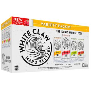White Claw Variety Can 330ml 10PK x2