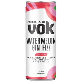 VOK Cocktail W/melon Gin Can 250ml x24