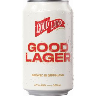 Good Land Good Lager Can 355ml x24