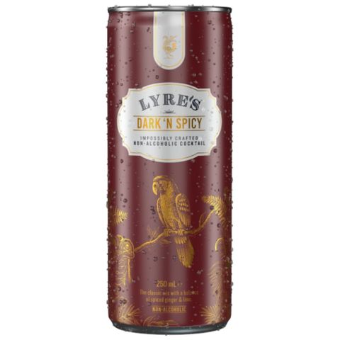 Lyre's Dark N Spicy Premix Can 250ml x24