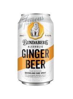 Bundaberg Alcoholic Ginger Beer 375mlx24