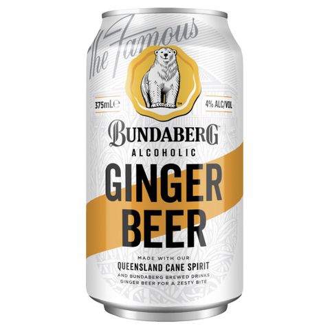 Bundaberg Alcoholic Ginger Beer 375mlx24