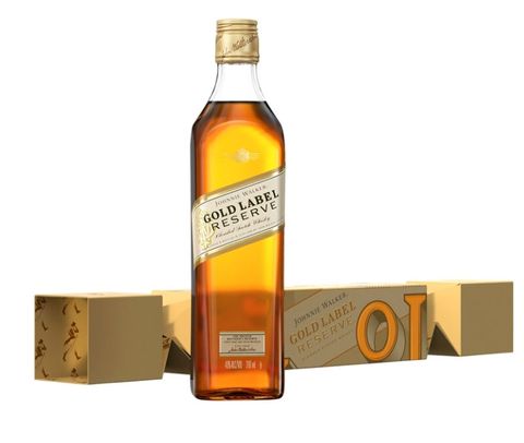 Johnnie Walker Gold 200ml Xmas Cracker