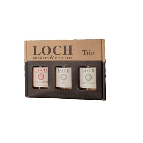 Loch Classic Gin Trio 200ml x3 Gift Pack
