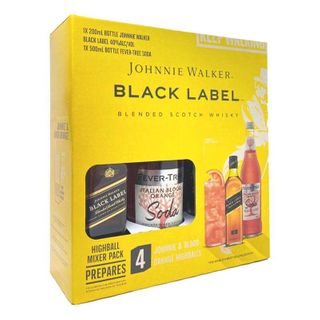 Johnnie Walker Black Highball Mixer Pack