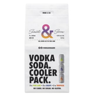 Ampersand Vodka Soda 355ml x9 Cooler Pack