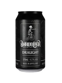 Bandolier Draught Can 440ml x16