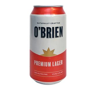 O'Brien Premium Lager Can 375ml x24