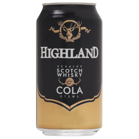 Highland Scotch & Cola 375ml-24