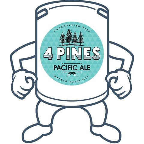 4 Pines Pacific Ale Keg 49.5L