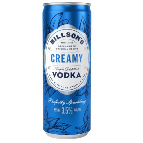 Billsons Vodka & Creamy 355ml x24