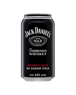 Jack Daniel DOUBLE & ZERO Can 375ml-24