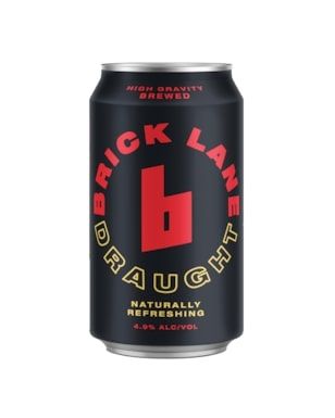 Brick Lane Draught 375ml 8PK x2