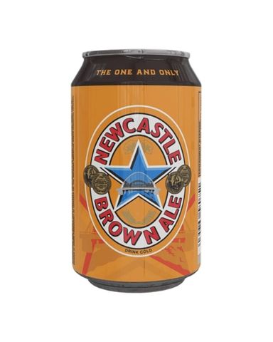 Newcastle Brown Ale Cans 330ml-24