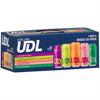 UDL Vodka MIXED Can 375ml 10PK X3