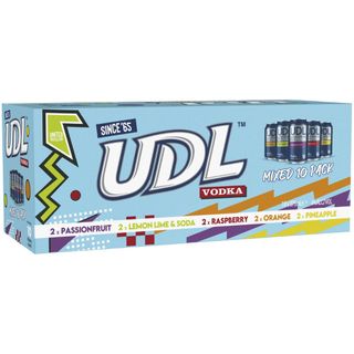 UDL Vodka MIXED Can 375ml 10PK X3