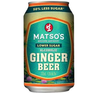 Matsos Low Sugar Ginger Beer 330ml-24