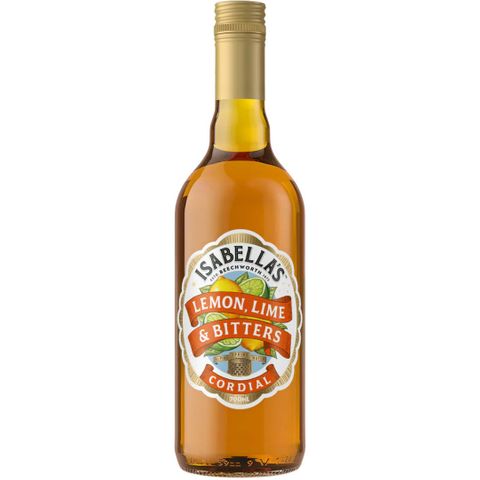Isabella's Lemon Lime Bitters Cordial 700ml