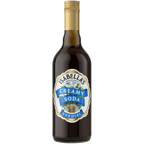 Isabella's Creamy Soda Cordial 700ml