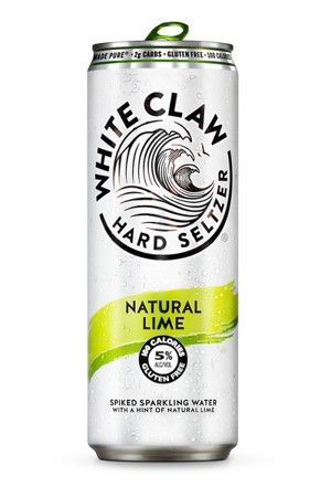 White Claw Natural Lime Can 330ml-24